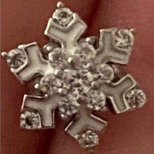 ISO a mate for my beautiful snowflake earring. Rachel Ashwell.